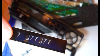 Pioneer Car Radio LCD disassembly and testing
