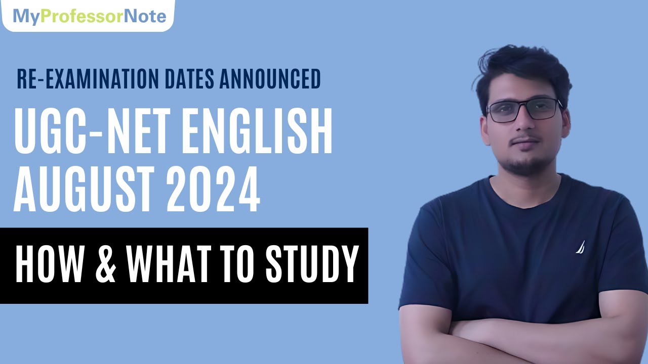 UGC NET English August 2024 Preparation Strategy | NTA UGC NET 2024 Re ...