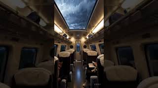 Rain and Thunder Outside, Peace Inside | Sleeper Train in a Stormy Night