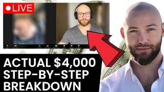 How To Sell Websites (LIVE $4,000 Sales Call Closed)
