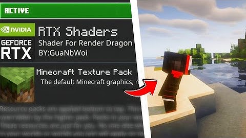 (RTX) Shaders Minecraft PE || Minecraft PE realistic shaders 1.20
