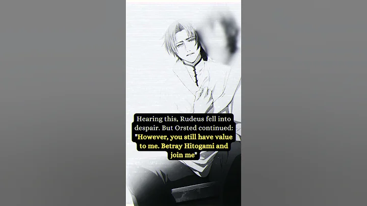 The Day Rudeus and Orsted Became Allies || Mushoku Tensei || #shorts