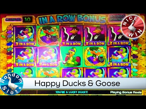 😄 Duck$ in a Row Slot Machine Nice Bonus