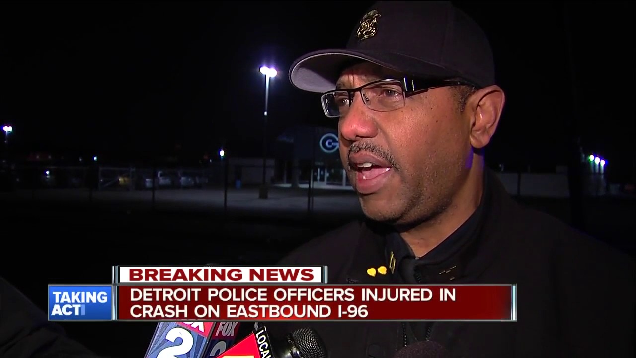 DPD officers injured in accident - YouTube