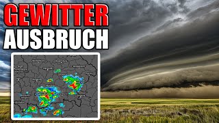 🔴LIVE - Gewitterlage mit großem Hagel und Sturmböen! - Live Wetter Kanal..