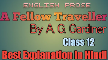 A Fellow Traveller (Part 2)