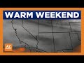 Highs in upper 70s for Phoenix this weekend