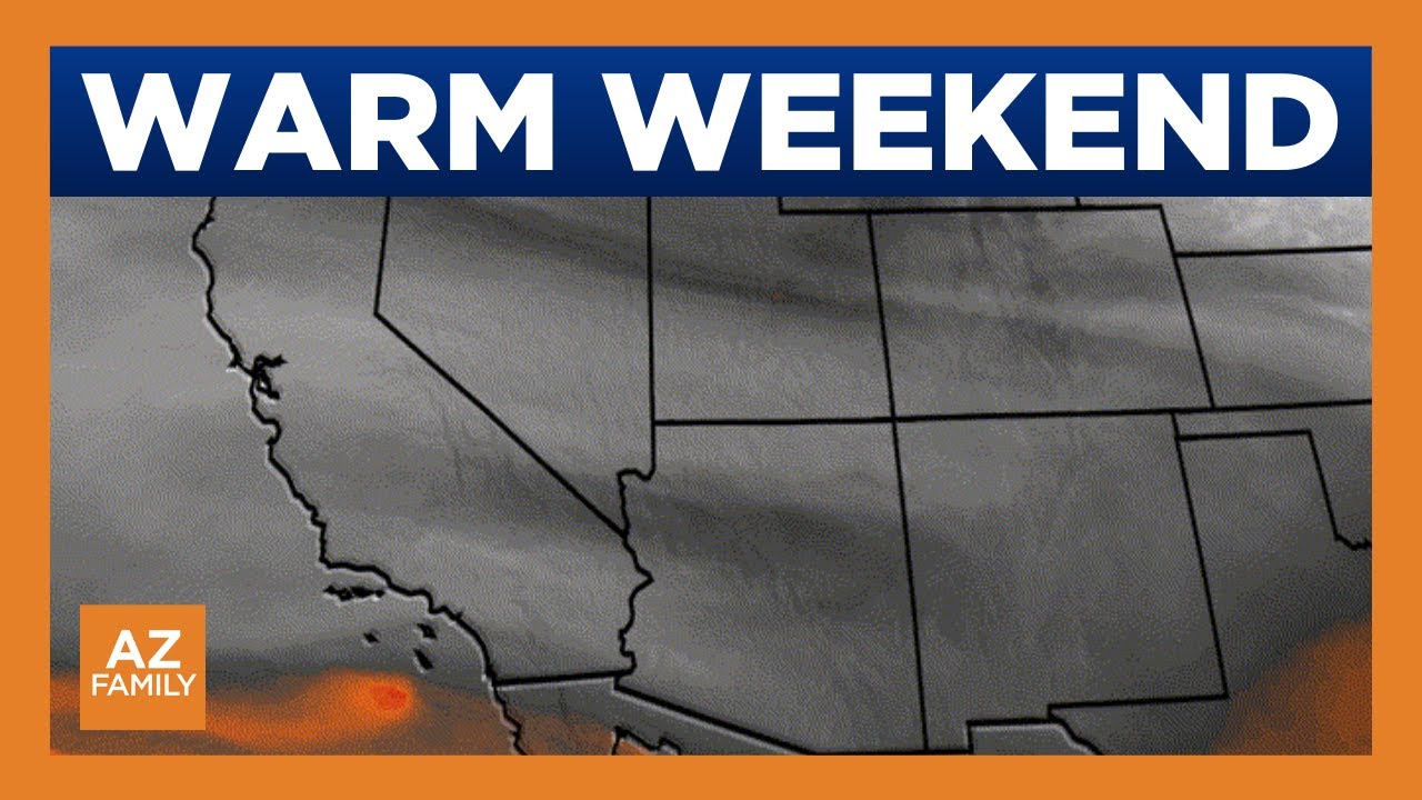 Highs in upper 70s for Phoenix this weekend
