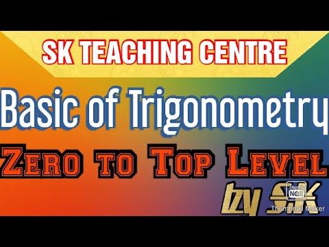 Basic of Trigonometry Lecture 2 - YouTube