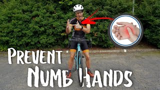 How to AVOID NUMB Hands when Cycling