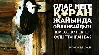 Дарын Мубаров Олар Құран жайында ойланбайды ма