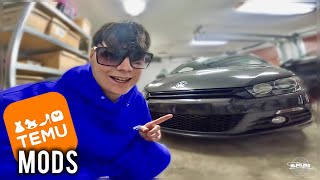 Cheap TEMU Mods vs My VW Scirocco: Worth It or Trash? 🤔