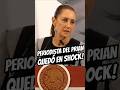 La Presidenta Sheinbaum humilló a periodista provocadora del PRIAN!