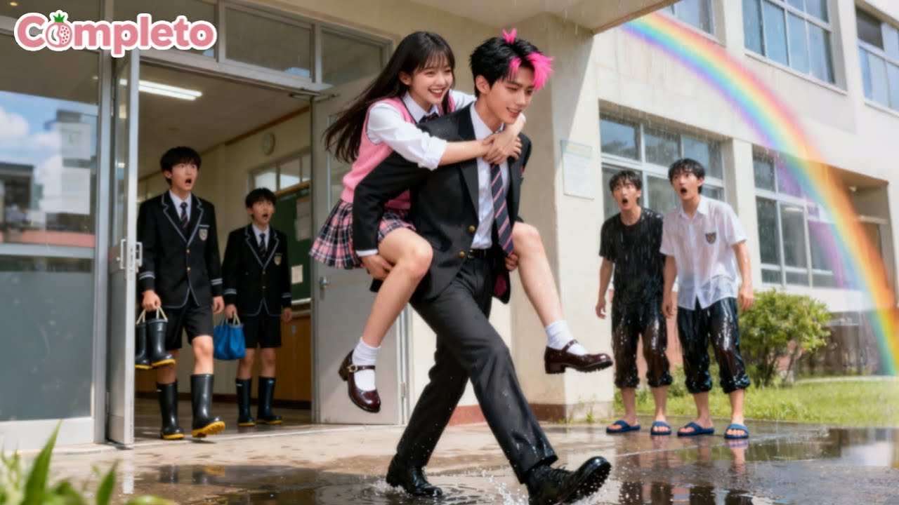 Nadie manda al chico más temido d/cole…¡Hasta que la estudiante lo hizo!¡Y él la alzó en brazos!#ceo