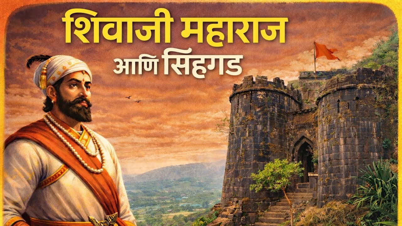 शिवाजी महाराज आणी सिंहगड | Shivaji Maharaj and Sinhgad 