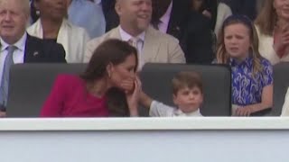 Prince Louis throws tantrums at Jubilee events