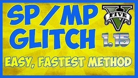 GTA 5 ONLINE 1.15 -"SP to MP" GLITCH PATCH 1.15 (GTA V ONLINE SP TO MP )"FREE CARS ONLINE GLITCH"
