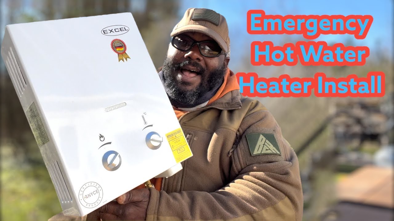 Emergency Hot Water Heater Install YouTube