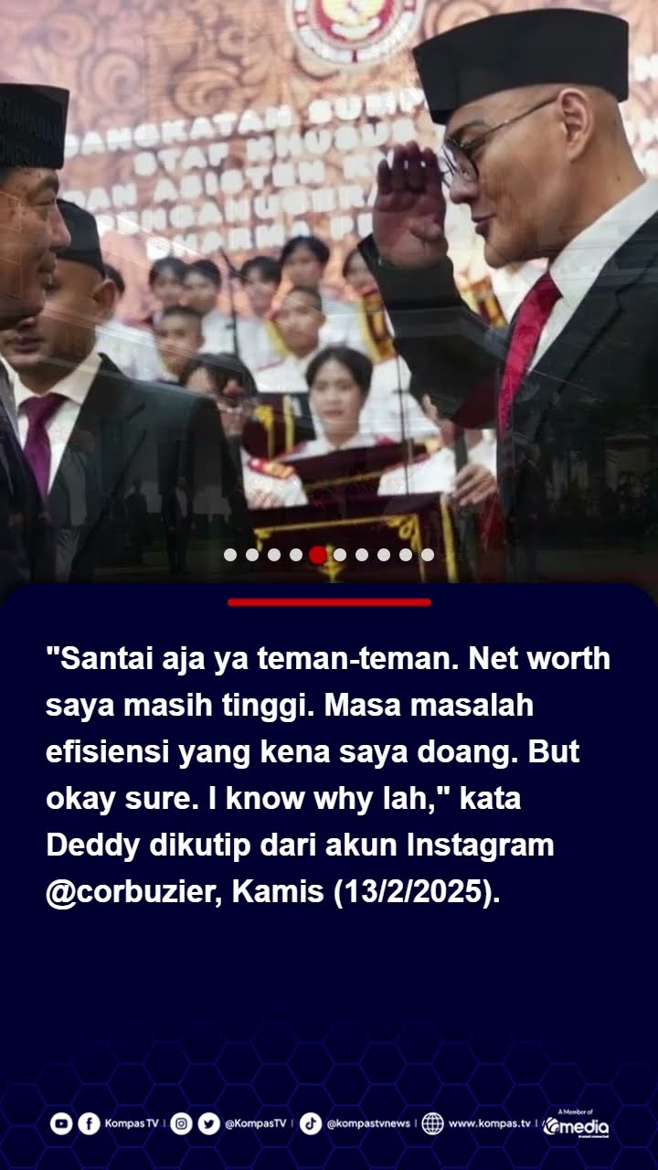 Jadi Stafsus Menhan, Deddy Corbuzier Mengaku Tak akan Ambil Gaji atau Tunjangan #deddycorbuzier