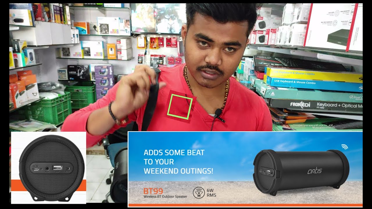 Unboxing Artis BT99 Wireless Portable 