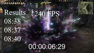 Black Desert: Attack Speed Test as a Function of FPS