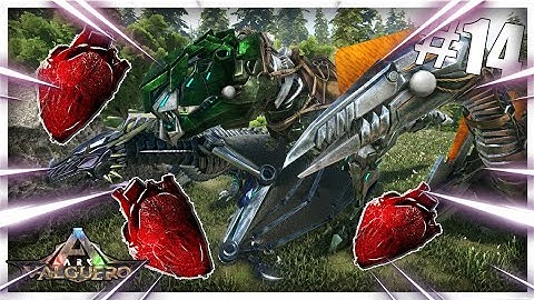 Giga Hearts and Perfect Tame Max Level TEK REX! - ARK Valguero [E14]