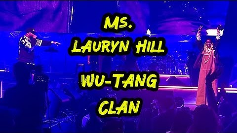 WU-TANG CLAN Bring Out Ms. LAURYN HILL At The FINAL CHAMBER TOUR Live In Newark N.J. July 17th 2025