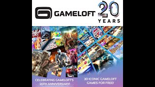Gameloft Classics 20 years: Best Games