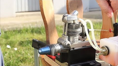 OS FS 40 Surpass Nitro Engine - Test run