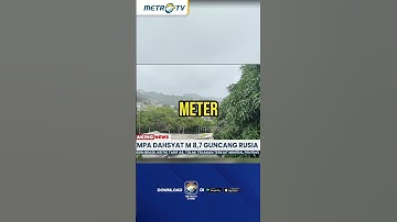 Peringatan Tsunami Jepang! Gelombang 3 Meter Akan Hantam Pantai! #shorts