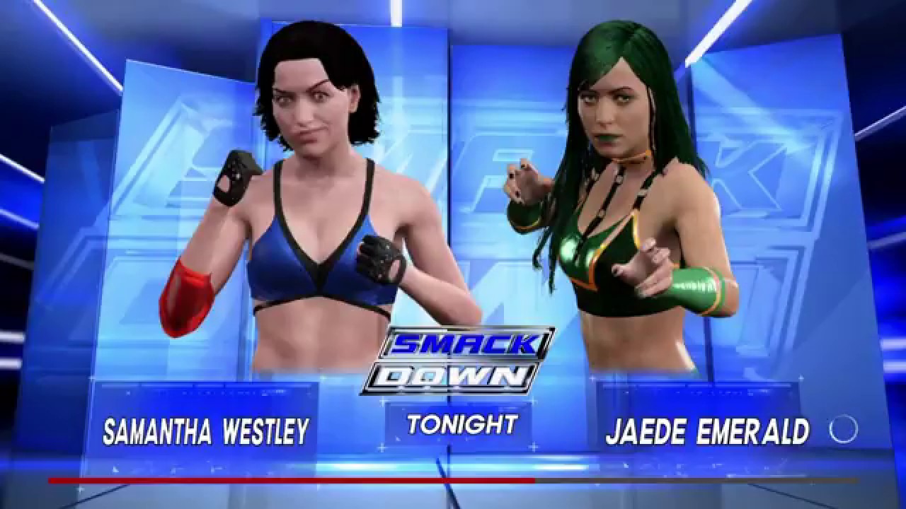 WWE 2K17 One on One - Samantha Westley vs Jaede Emerald