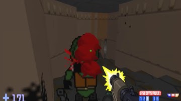 Doom Episode 1 Playthrough Part 4 - Lizard Squad enemies with Netronian Chaos