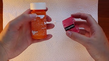 How to remove prescription labels with the ScrapeitRX