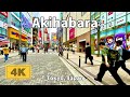 4k akihabara the anime town tokyo  japan walking tour