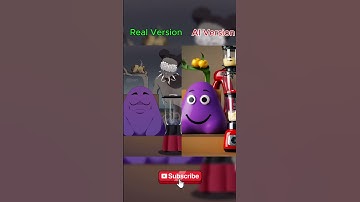 Thumbnail of YES or NO? Create Grimace Shake Challenge! (Amanda the Adventurer Animation) | AI Version #amanda