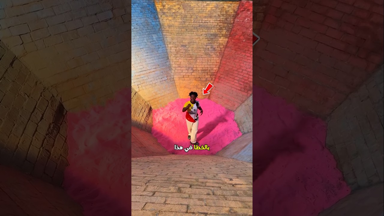 وجد طريقة للخروج 😮 #shorts