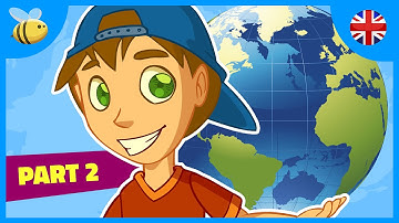 Maps of the World: Physical and Political Maps (Part 2) | Kids Videos