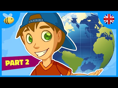 Maps of the World: Physical and Political Maps (Part 2) | Kids Videos