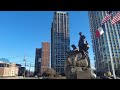 ⁴ᴷ⁶⁰ Walking tour of downtown Fort Lee, New Jersey