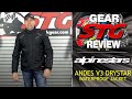 Alpinestars Andes V3 Drystar Waterproof Jacket Review | Sportbike Track Gear