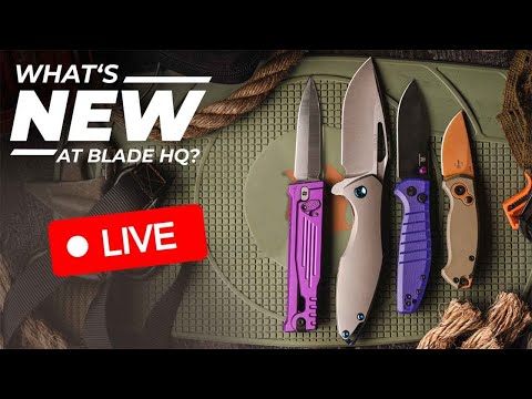 New Knives at Blade HQ for the week of 10.28.24 LIVE