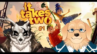 【It Takes Two】2人用ゲームって、仲の良さとか出ると思ってる #1【Vtuber/星戌セン/#vtuber #ittakestwo】