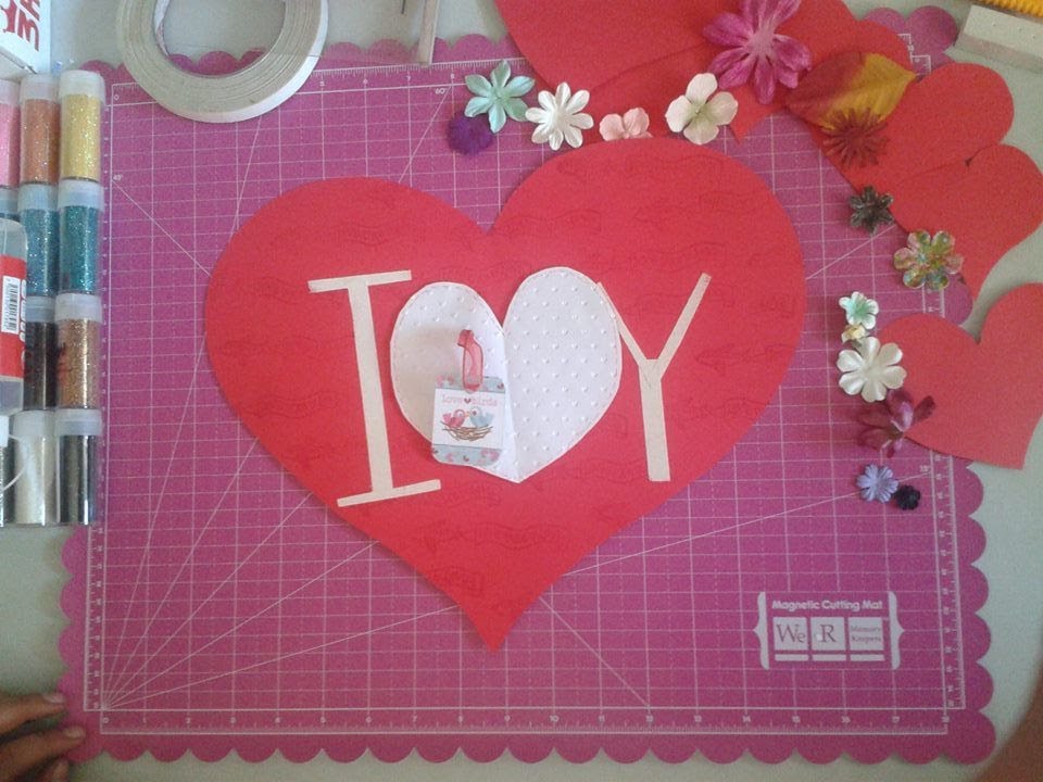 letrero san valentin DIY manualidades de animales