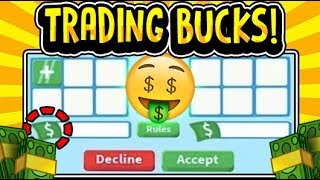 How To Trade Bucks In Adopt Me New Trading System Adopt Me Dress Up Update April 2020 Roblox Youtube - vbucks to robux pracakrakow org