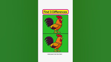 FIND 3 DIFFERENCES? 👀 #spotthedifference #quiz #findthedifference