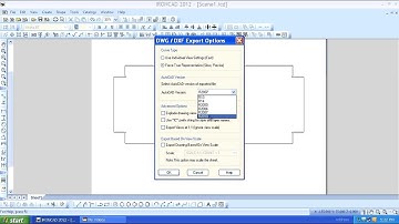 ironcad drawing dwg export