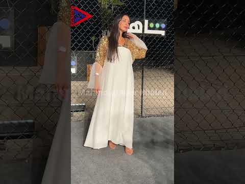 بسنت شوقي زوجة محمد فراج كيف اصبحت بعد الزواج في حفل شاهد وفودافون