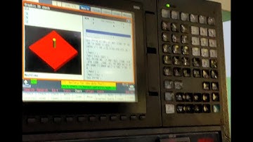 HOW TO DO START PROGRAM & SIMULATION IN MITSUBISHI CNC MACHINE #CNC