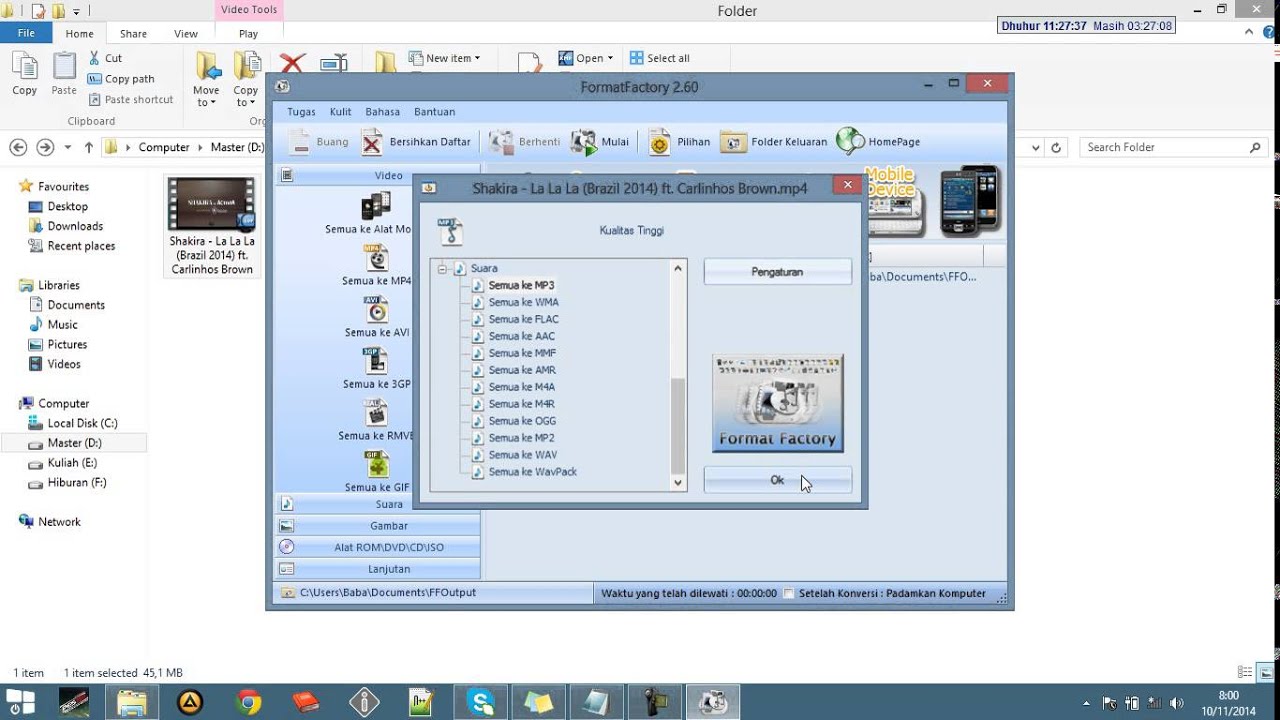 Merubah Format File YouTube Merubah format file youtube