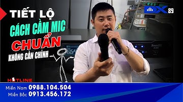 Hướng dẫn cách cầm micro đúng cách - hát hay - chuyên nghiệp như ca sĩ